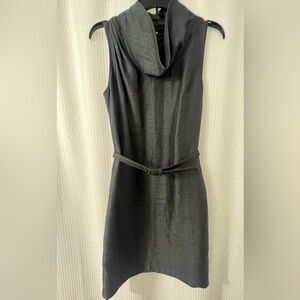 Classic Gray Sheath Dress